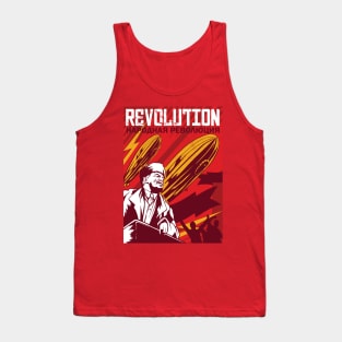 Lenin Zeppelin Revolution Tank Top